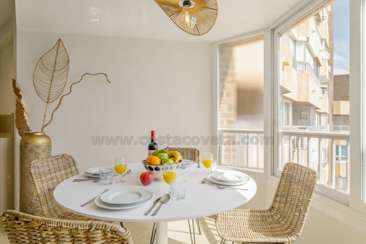 Fantastic beachfront penthouse on the promenade of campello with breathtaking sea views