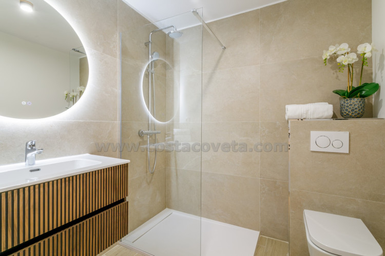 Fantastic beachfront penthouse on the promenade of campello with breathtaking sea views