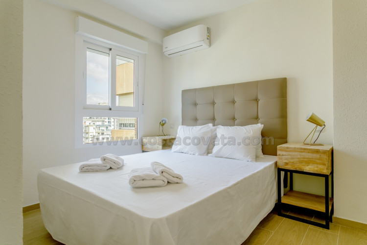Fantastic beachfront penthouse on the promenade of campello with breathtaking sea views