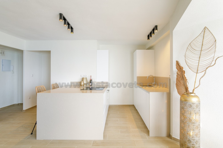 Fantastic beachfront penthouse on the promenade of campello with breathtaking sea views