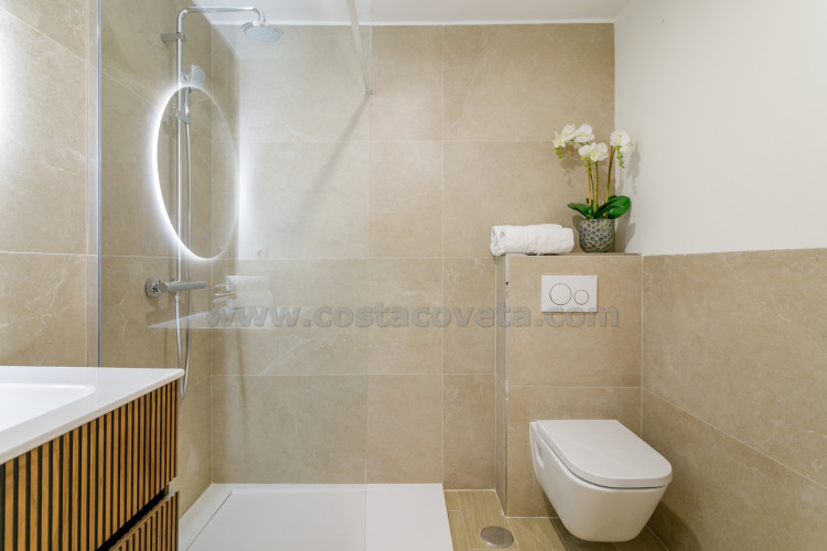 Fantastic beachfront penthouse on the promenade of campello with breathtaking sea views