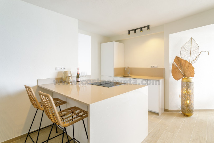 Fantastic beachfront penthouse on the promenade of campello with breathtaking sea views