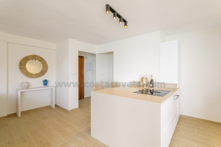 Fantastic beachfront penthouse on the promenade of campello with breathtaking sea views