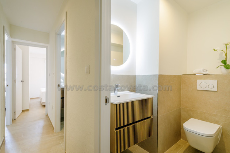 Fantastic beachfront penthouse on the promenade of campello with breathtaking sea views