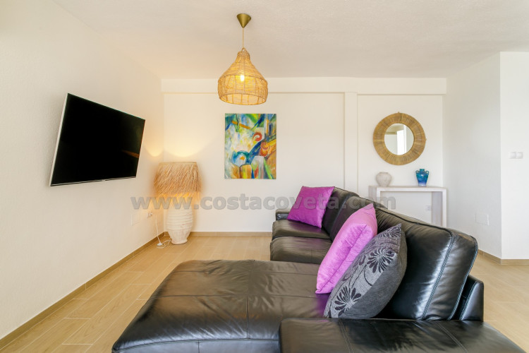 Fantastic beachfront penthouse on the promenade of campello with breathtaking sea views