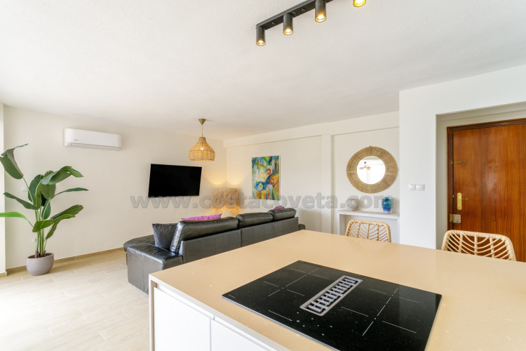 Fantastic beachfront penthouse on the promenade of campello with breathtaking sea views