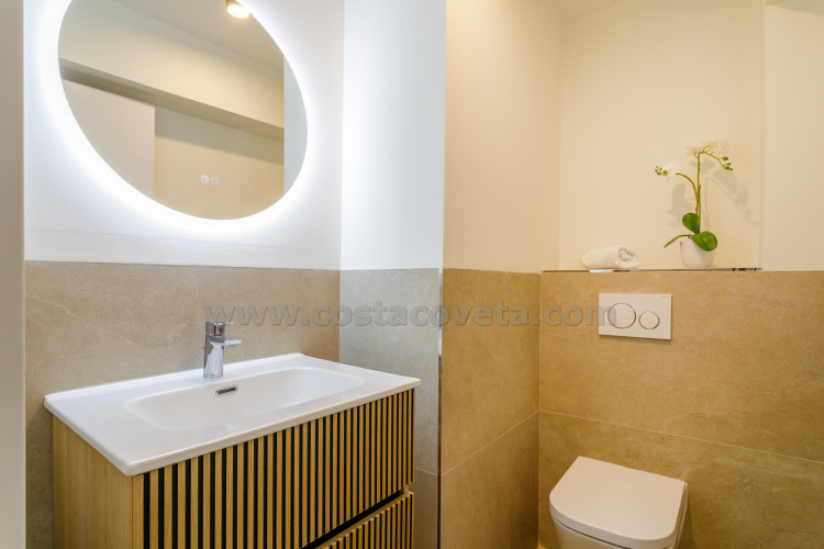 Fantastic beachfront penthouse on the promenade of campello with breathtaking sea views