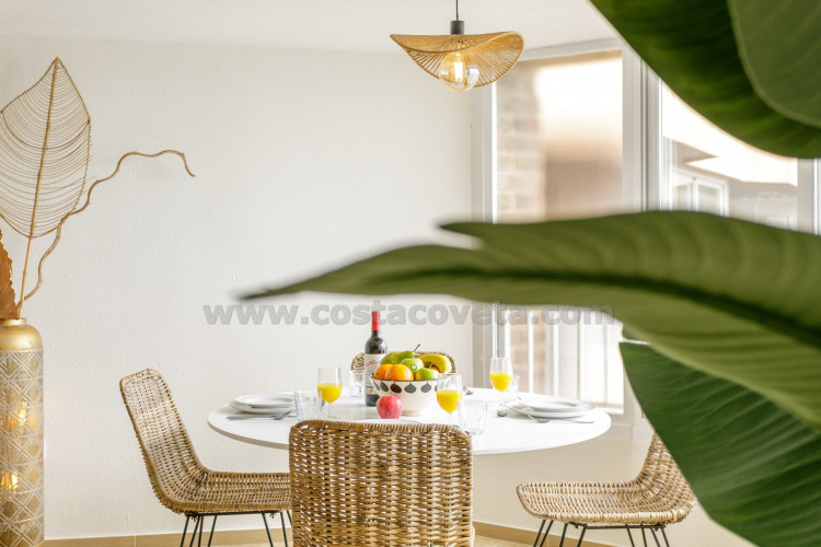 Fantastic beachfront penthouse on the promenade of campello with breathtaking sea views