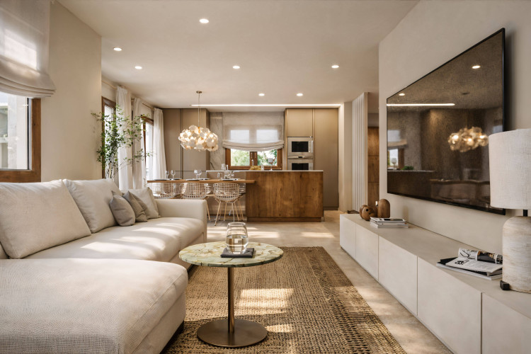 Luxury new-build villas with swimming pool and sea views