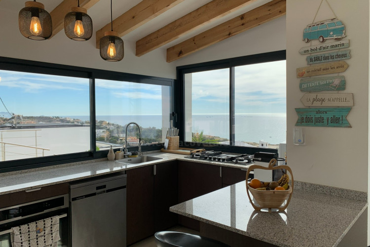 Renovated villa with the best panoramic ocean views