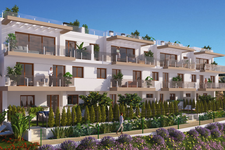 Townhouses with panoramic views in La Nucia
