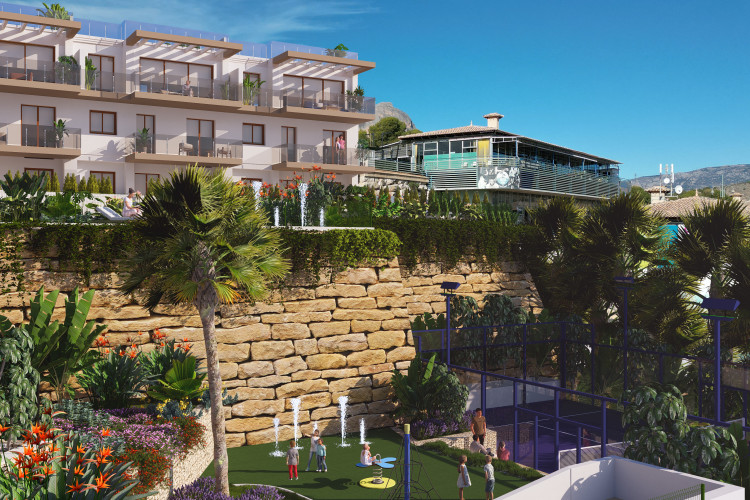 Townhouses with panoramic views in La Nucia