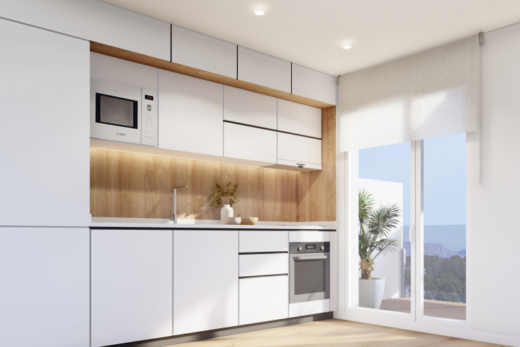 Townhouses with panoramic views in La Nucia