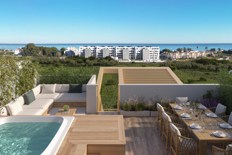 Apartamentos exclusivos con amplias terrazas y unas vistas impresionantes