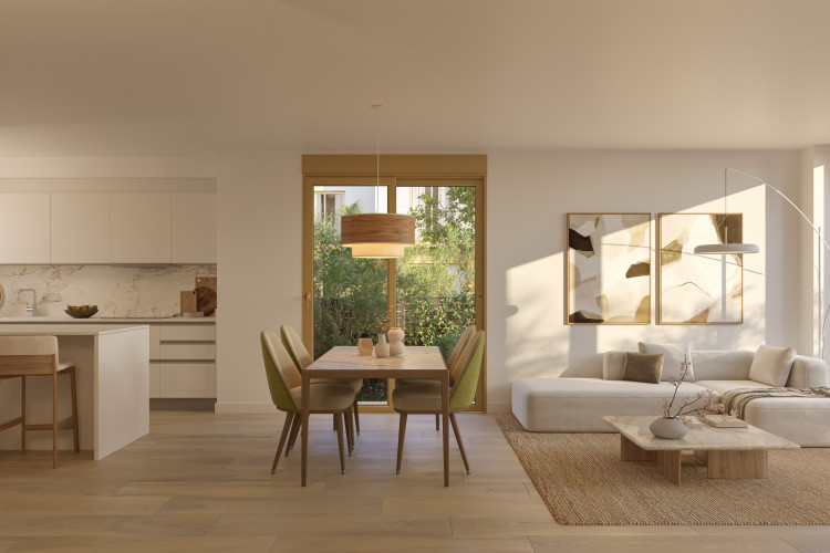 Casas adosadas donde la naturaleza, el lujo y la sostenibilidad se unen