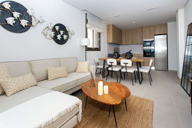 Unique penthouse with panoramic views of the sea and the salt lakes of Santa Pola