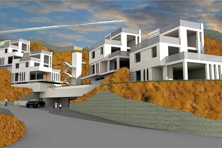 El Campello, Plot and project to build 4 villas.