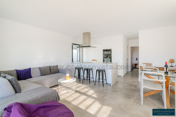 Cozy villa with sea views in Coveta Fumá