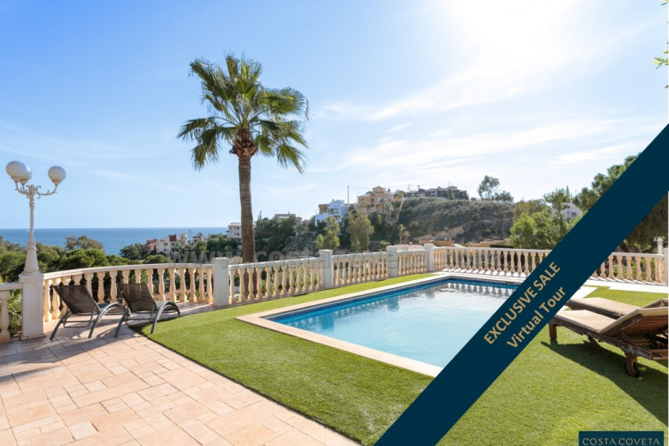 El Campello, Magnificent detached villa with idyllic sea views