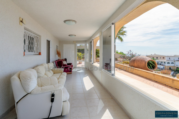 Exclusivo chalet con espectaculares vistas al mar en Coveta Fumá