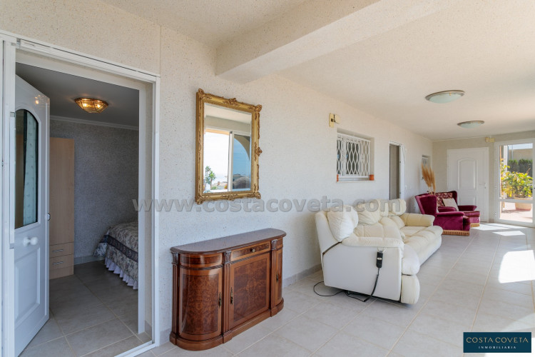 Exclusivo chalet con espectaculares vistas al mar en Coveta Fumá
