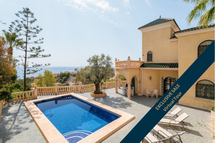 El Campello, Spectacular Mediterranean villa surrounded by sea views