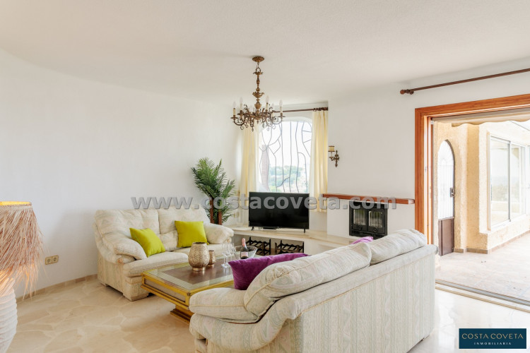 Cozy detached villa in Coveta Fumá with beautiful sea views