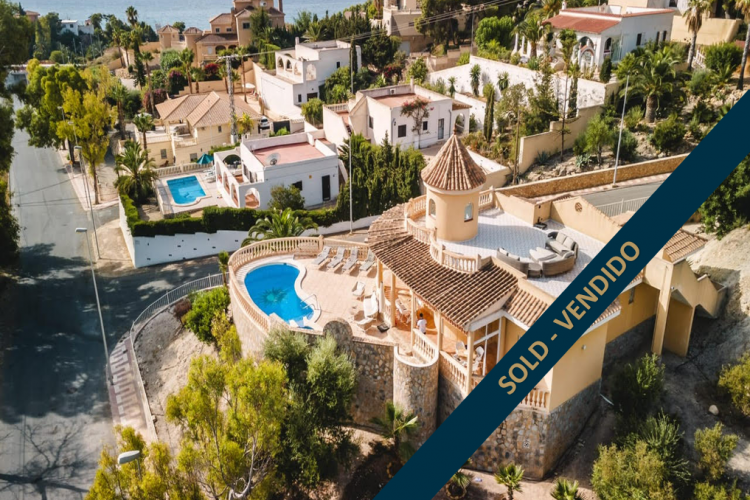 El Campello, Exclusive and beautiful house with sea views and charming decoration