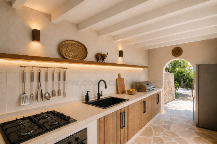 Chalet independiente con 900 m² de parcela y vistas al mar para reformar