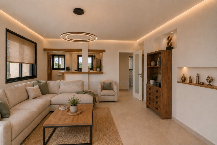Chalet independiente con 900 m² de parcela y vistas al mar para reformar