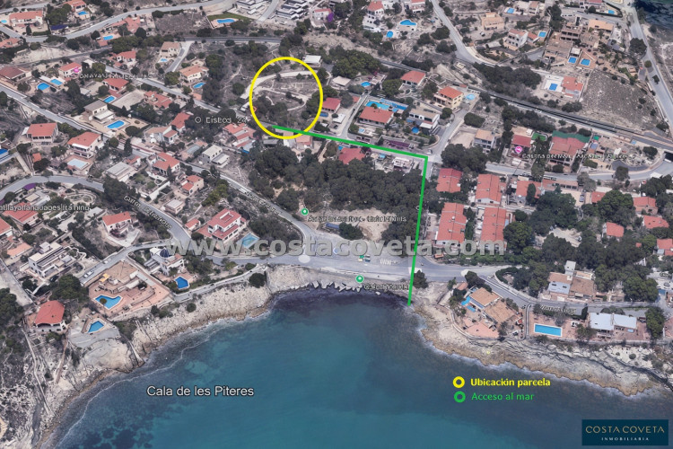 Building plot near the sea for a Residential development of up to 11 independent houses