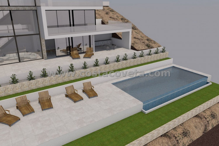 Luxury housing project in Coveta Fumá