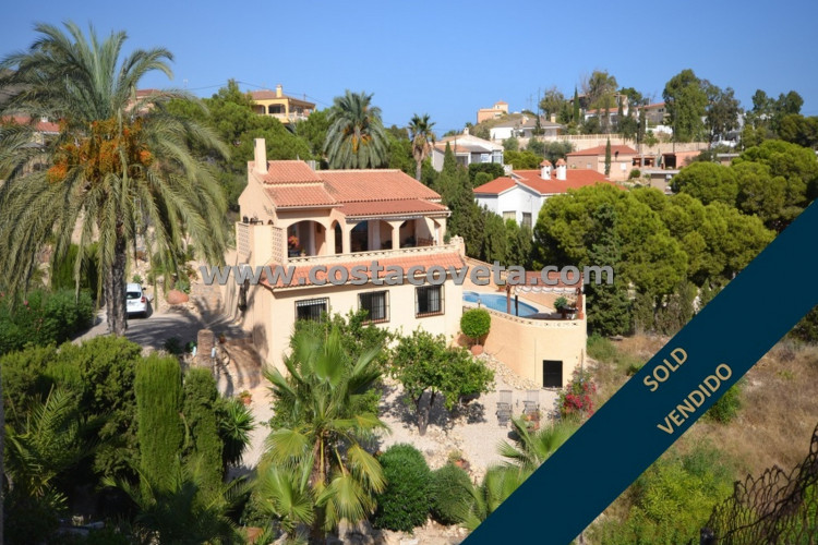 El Campello, Wonderful villa with breathtaken Mediterranean views in la Coveta Fuma