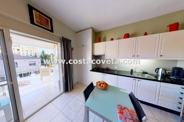 Modern refurbished corner apartment at only 2 minutes walking from the beach