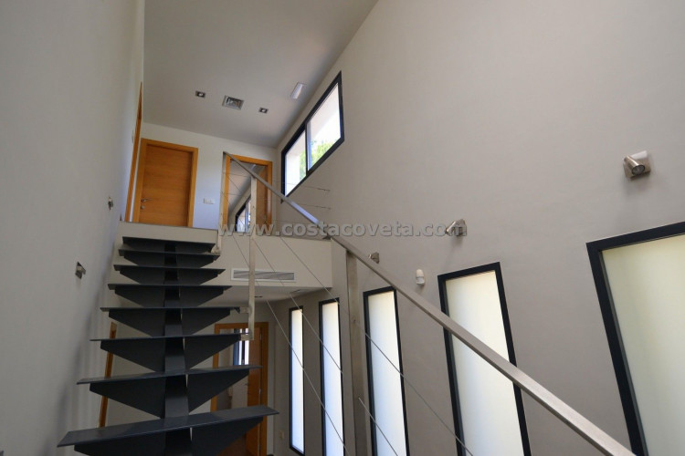 Stylish modern villa is new constructed with large garden in Coveta Fuma El Campello