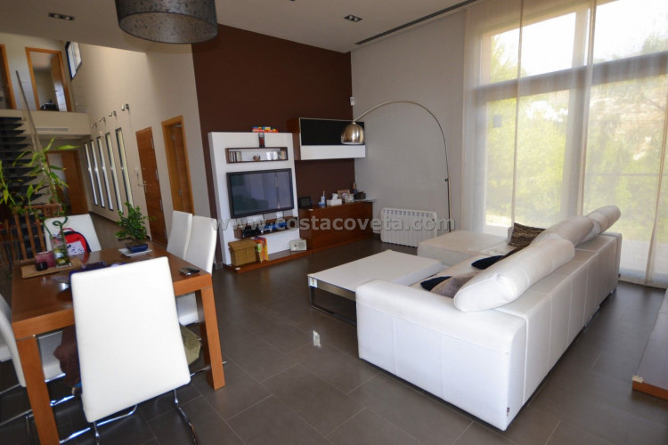 Stylish modern villa is new constructed with large garden in Coveta Fuma El Campello