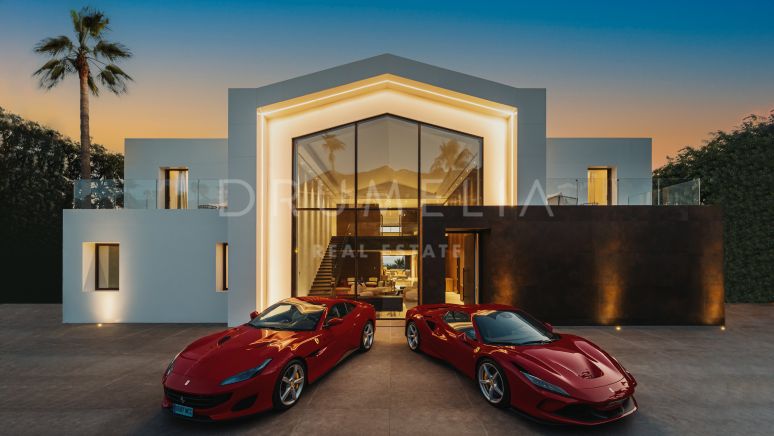 New Imposing Designer Modern Luxury Grand Mansion, Sierra Blanca, Marbella