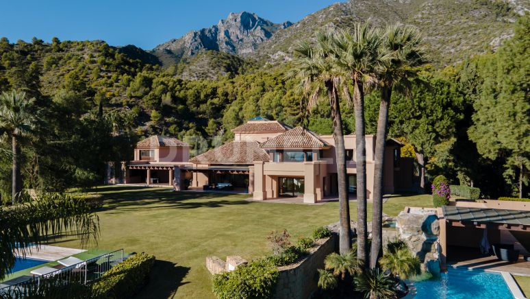 El Mirador - Wahrlich außergewöhnliche Luxus-Villa, Cascada de Camojan, Marbella Golden Mile