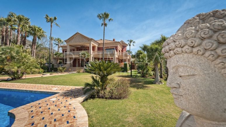 Extraordinary Grand Mansion with Views in Sierra Blanca for sale on Marbella's Golden Mile