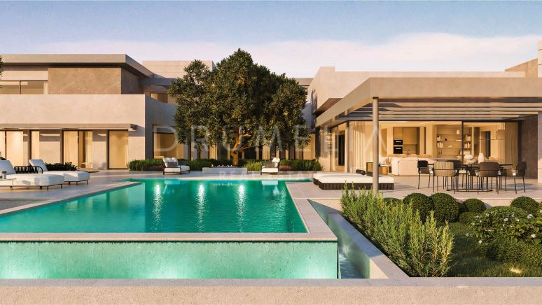 Brand-new one-of-a-kind designer luxury villa in high-end Sierra Blanca, Golden Mile of Marbella