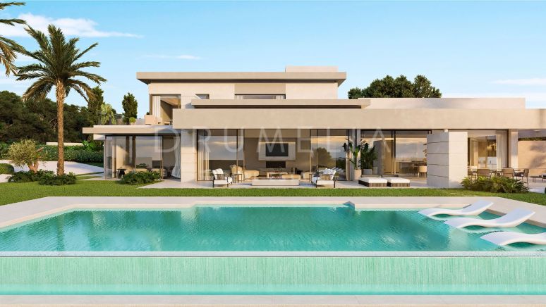 Gloednieuwe luxe villa in eigentijdse stijl in het hoogwaardige Sierra Blanca, Golden Mile van Marbella