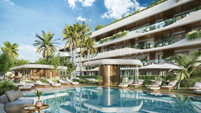 Adembenemend modern luxe appartement in nieuw chique project in San Pedro de Alcantara, Marbella