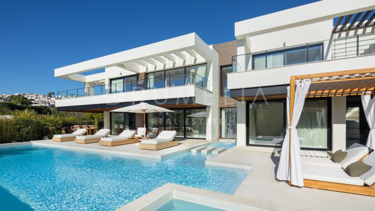 Villa de luxe et moderne à vendre à La Cerquilla, Marbella