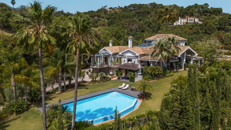 CASA OLIVO - Spectaculaire villa familiale haut de gamme avec vue imprenable sur les hauteurs de La Zagaleta, Benahavis