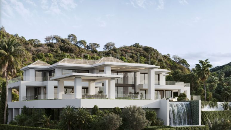 Villa Selini - Projet de construction d'un manoir de luxe à vendre à La Zagaleta, Benahavis.