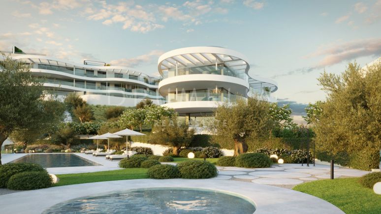 Impressionnant penthouse duplex de luxe moderne et neuf, Benahavis