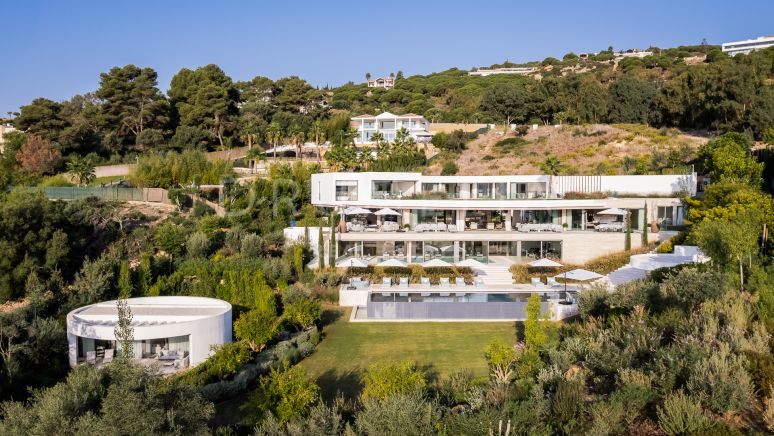 Superbe moderne villa de luxe avec vue panoramique à La Reserva de Sotogrande