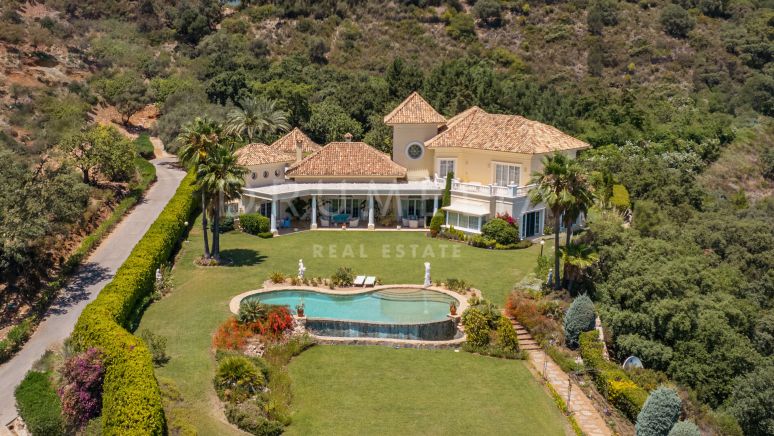 Luxury villa with fabulous sea views in La Zagaleta Golf Resort.