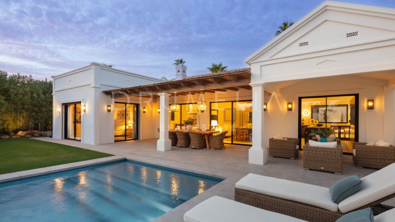 Beautifully presented modern luxury villa in Haza del Conde in the heart of Nueva Andalucía, Marbella
