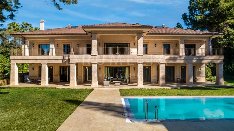 Villa Sorrento - Красивая фешенебельная гранд-вилла на продажу в элитной Гвадальмине-Баха, Сан-Педро, Марбелья